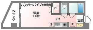 安里駅 徒歩8分 5階の物件間取画像